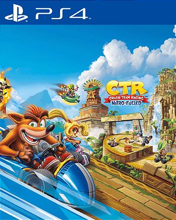 Crash Team Racing Nitro-Fueled PS4 Mídia Digital