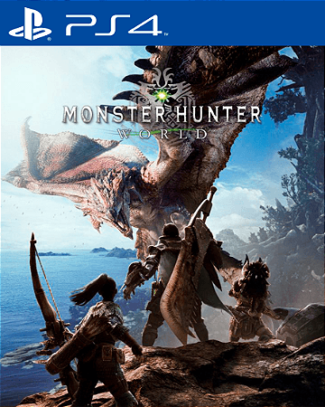 Monster Hunter World PS4 Mídia Digital