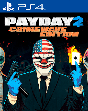 Payday 2 Crimewave Edition PS4 Mídia Digital