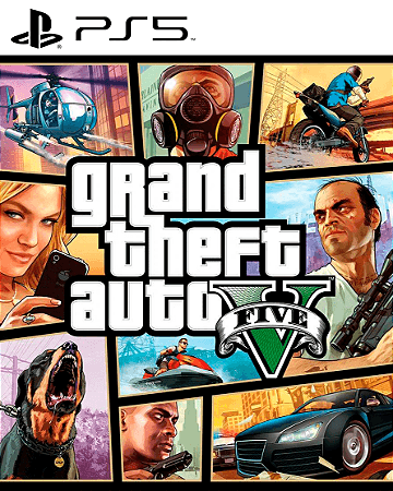GTA 5 Grand Theft Auto V PS5 Mídia Digital