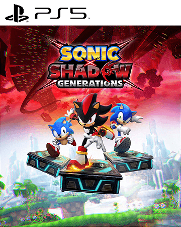 Sonic X Shadow Generations PS5 Mídia Digital