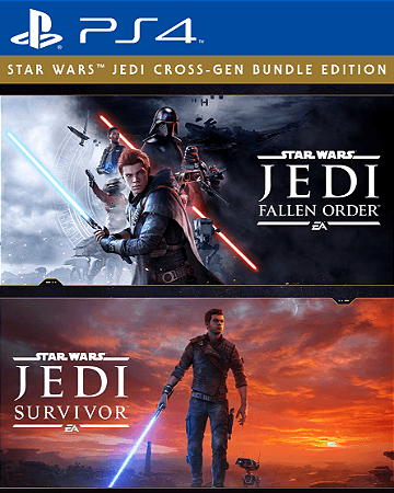 Jedi Fallen Order e Jedi Survivor PS4 Mídia Digital