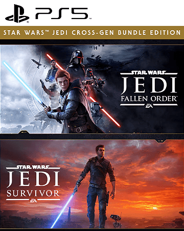 Jedi Fallen Order e Jedi Survivor PS5 Mídia Digital