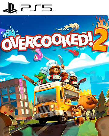 Overcooked 2! PS5 Mídia Digital