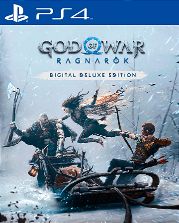 God of War Ragnarok Deluxe Edition PS4 Mídia Digital