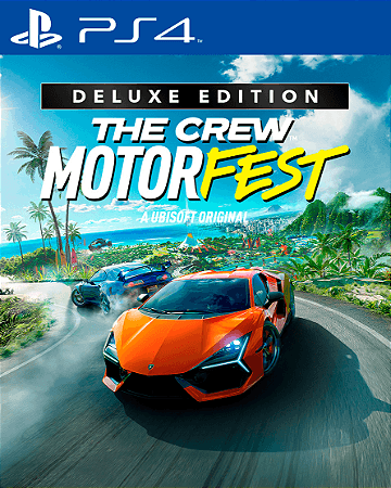 The Crew Motorfest Deluxe Edition PS4 Mídia Digital