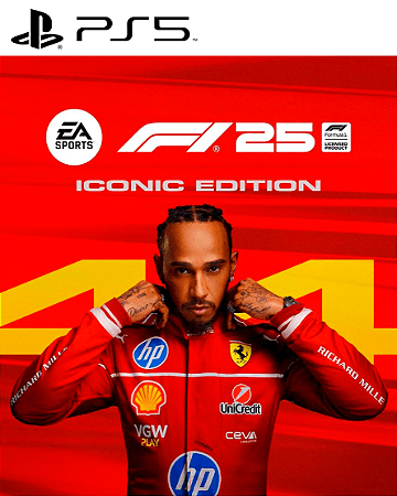 F1 25 Iconic Edition PS5 Mídia Digital