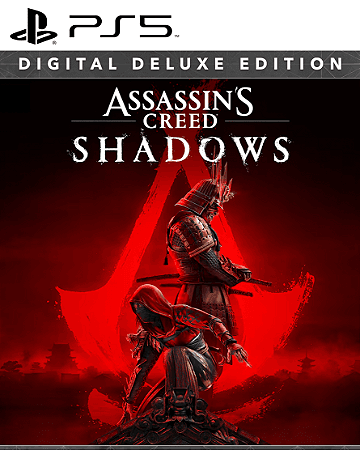 ASSASSINS CREED SHADOWS Deluxe Edition PS5 MÍDIA DIGITAL