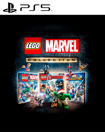 Coleção LEGO Marvel PS5 Mídia Digital