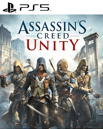 Assassins Creed Unity PS5 Mídia Digital