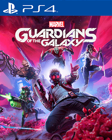 Marvel Guardiões da Galáxia Ps4 Mídia Digital