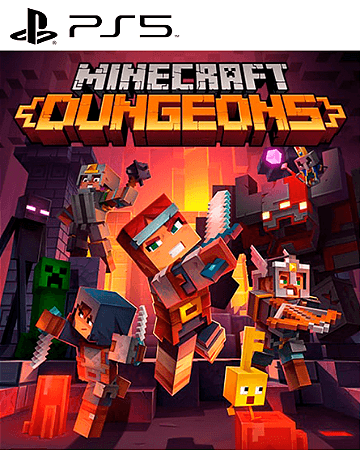 Minecraft Dungeons PS5 MÍDIA DIGITAL