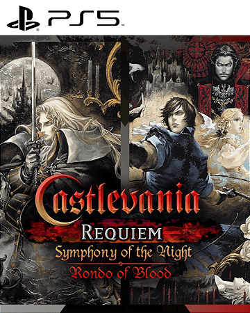 Castlevania Requiem: Symphony of the Night & Rondo of Blood PS5 Mídia Digital