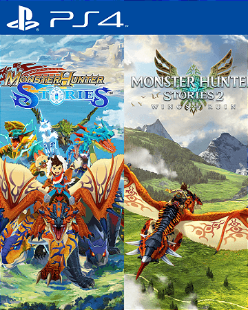 Monster Hunter Stories Collection PS4 Mídia Digital