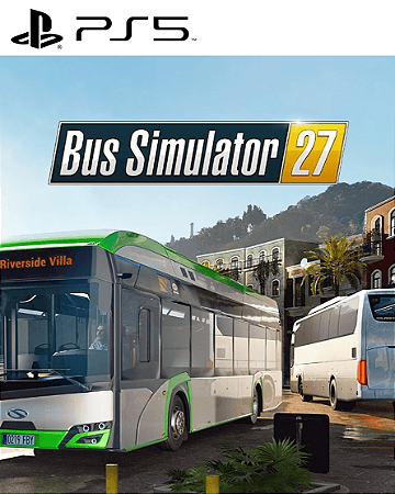 Bus Simulator 27 PS5 Mídia Digital