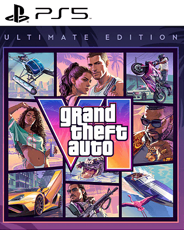 GTA 6 Grand Theft Auto VI Premium Edition PS5 Mídia Digital