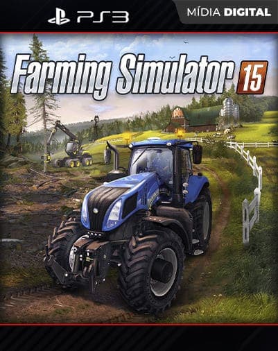 Farming Simulator 15 Playstation 3 Mídia Digital