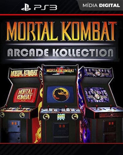 Mortal Kombat Arcade Kollection Playstation 3 Mídia Digital