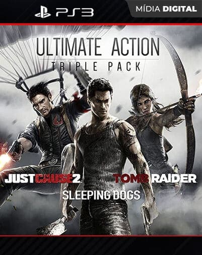 Ultimate Action Triple Pack Playstation 3 Mídia Digital