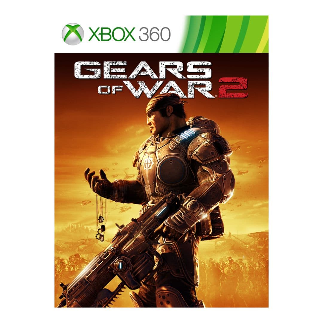 Gears Of War 2 - Xbox 360 Original (Mídia Digital)