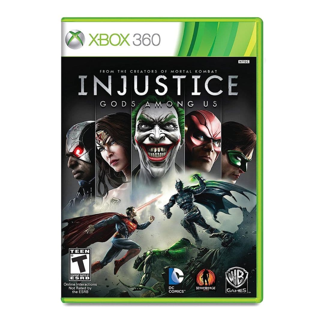 Injustice - Xbox 360 (Mídia Digital)