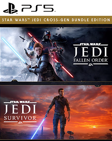 Jedi Fallen Order e Jedi Survivor PS5 Mídia Digital