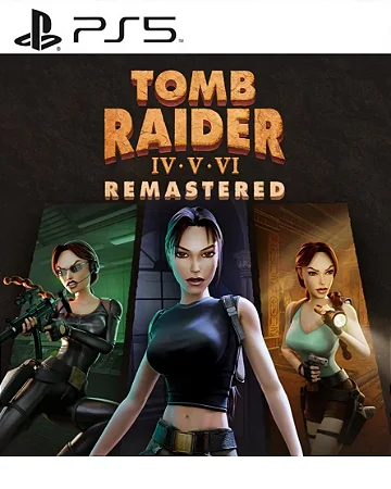 Tomb Raider IV-VI Remastered PS5 Mídia Digital