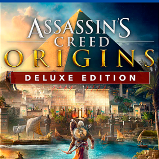 ASSASSINS CREED ORIGINS DELUXE EDITION PS4 MÍDIA DIGITAL