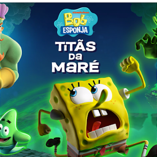 Bob Esponja: Titãs da Maré PS5 Mídia Digital