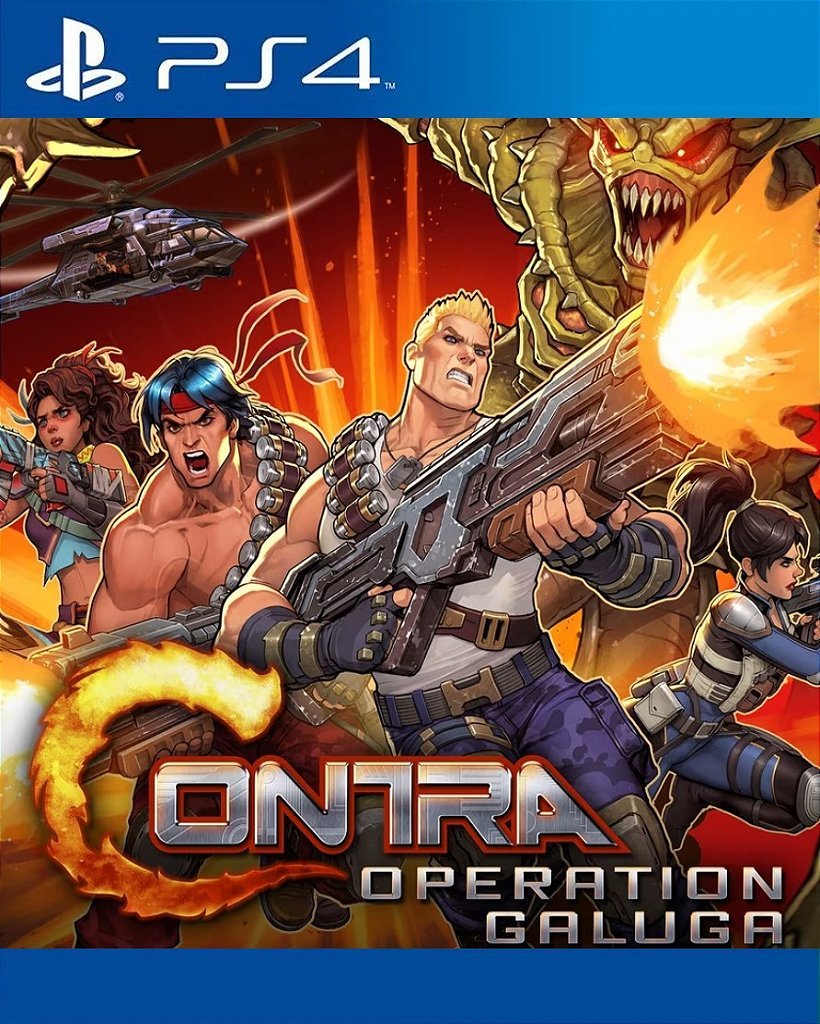 Contra Operation Galuga PS4 Mídia Digital - Imagem 2