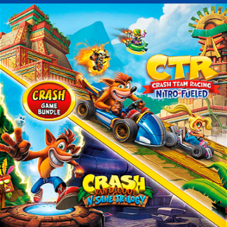 Crash Bandicoot N. Sane Trilogy + CTR Nitro-Fueled PS4 Mídia Digital