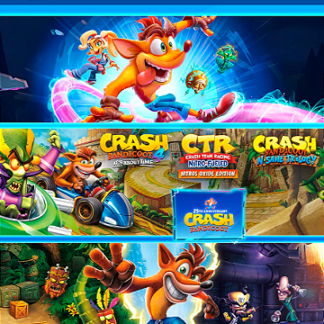 CRASH BANDICOOT PACOTE CRASHVERSÁRIO PS4 MÍDIA DIGITAL