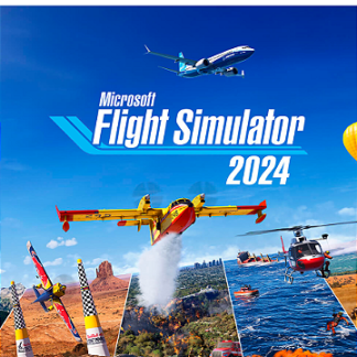 Microsoft Flight Simulator 2024 PS5 Mídia Digital