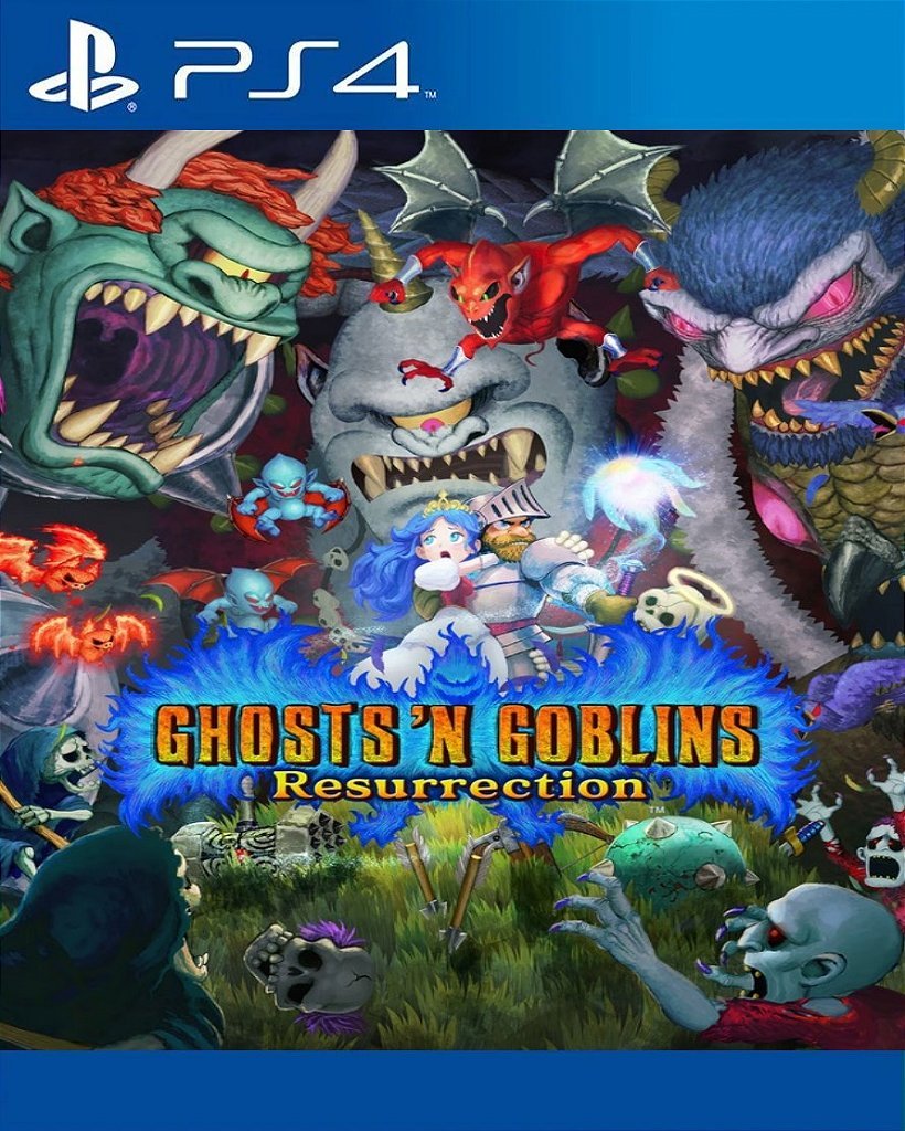 Ghosts n Goblins Resurrection PS4 Mídia Digital - Imagem 2