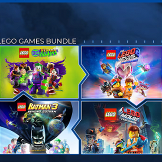 Conjunto de Jogos LEGO PS4 Mídia Digital