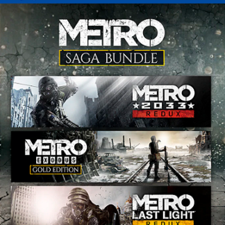 Conjunto Metro Saga PS4 Mídia Digital