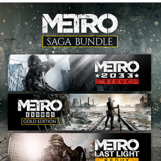 Conjunto Metro Saga PS5 Mídia Digital