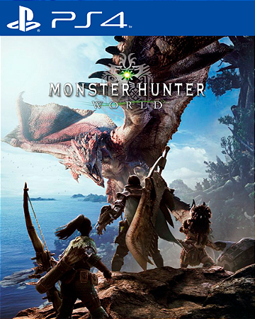 Monster Hunter World PS4 Mídia Digital