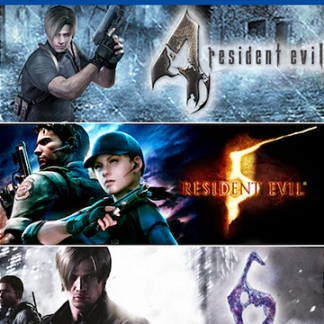 Resident Evil Pacote Triplo (4 + 5 + 6) PS4 Mídia Digital