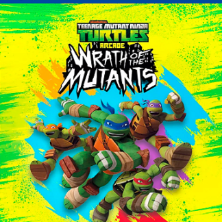 Tartarugas Ninjas Arcade Wrath of the Mutants PS4 Mídia Digital