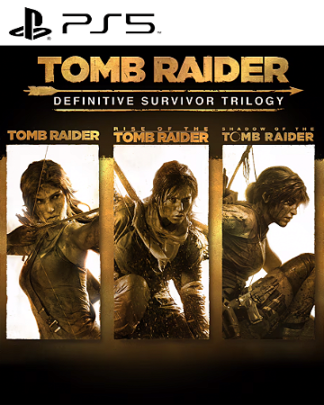 Tomb Raider: Definitive Survivor Trilogy PS5 Mídia Digital