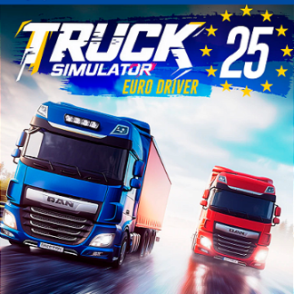 Truck Simulator 25 Euro Driver Ps4 Mídia Digital