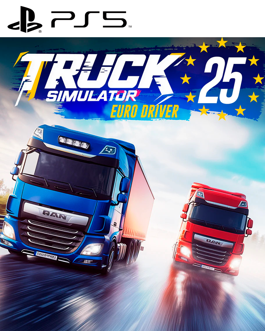 Truck Simulator 25 Euro Driver Ps5 Mídia Digital - Imagem 2