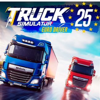 Truck Simulator 25 Euro Driver Ps5 Mídia Digital